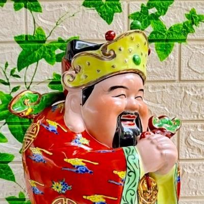 TƯỢNG THẦN TÀI GẤM VẼ TAY